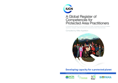Competences for Personnel of Protected Areas and Other Conservation Sites: A Global Register and User Guide