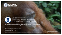 In Spring 2023, the USAID Combating Wildlife Trafficking (CWT) Collaborative Learning Group launched the Fail Forward video case competition. This competition gave participants across the globe an opportunity to unpack and embrace failure as a learning opportunity, contributing to a more effective approach to combating wildlife trafficking. The CWT Collaborative Learning Group hosted two webinars to hear from the winners on learning and innovation born from failure. In this webinar, winning teams from Asia share their stories.