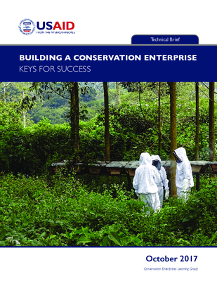 "Building a Conservation Enterprise: Keys for Success” is a summary of the guidance from key resource documents on the enabling conditions that support a sustainable enterprise. It includes important insights grounded in the literature that can be applied directly to the design of conservation enterprise approaches. An easy-to-use checklist is provided for quick reference.
