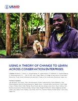 In summer 2021, six activity teams, including USAID staff and implementing partners, from five Missions around the globe joined the new Conservation Enterprises Impact Lab to share with each other their successes and challenges in implementing conservation enterprises.