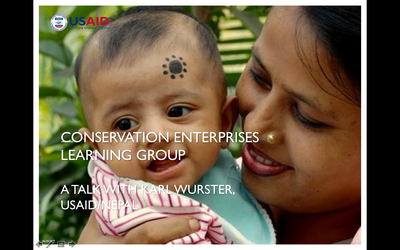 Webinar: Conservation Enterprise Impact Evaluation in Nepal