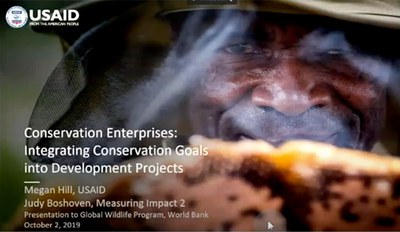 Webinar: Conservation Enterprises: Integrating Conservation Goals into Development Projects