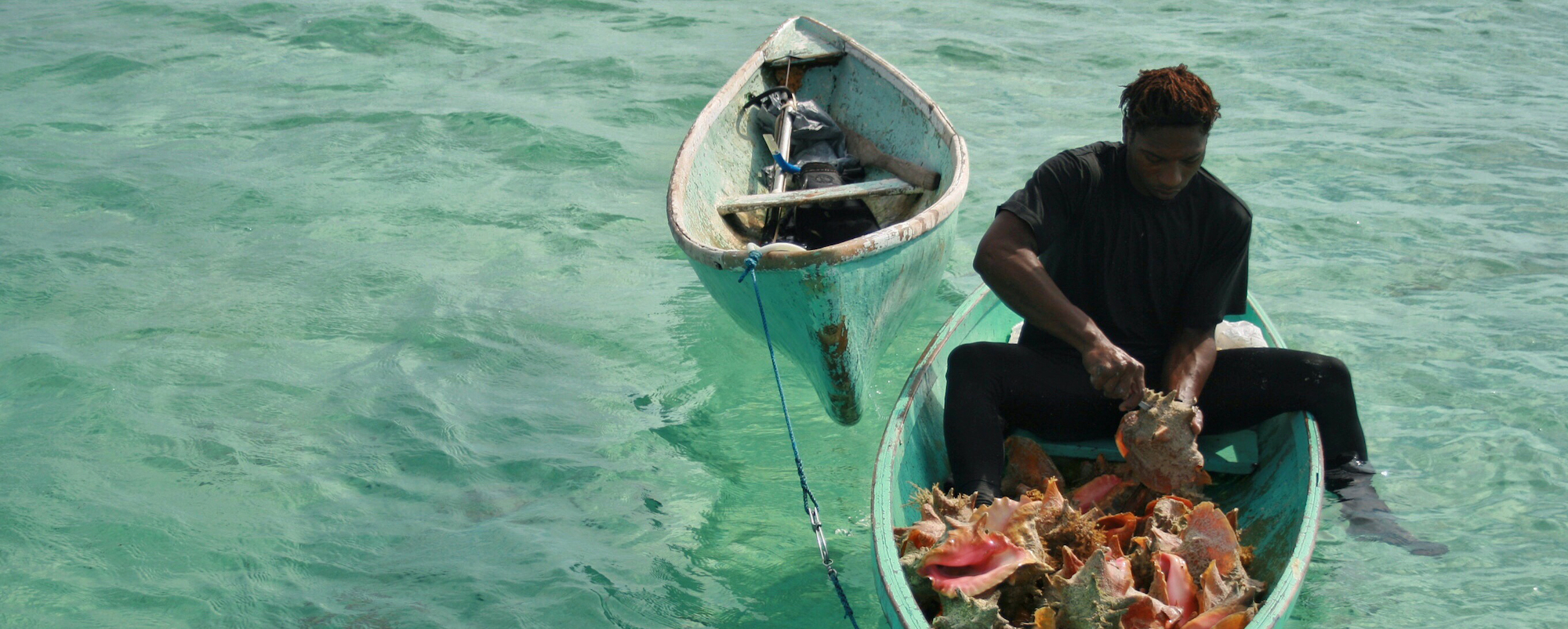 Fisherman, Glover's Reef, Belize