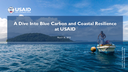 Webinar Slides: A Dive Into Blue Carbon and Coastal Resilience at USAID