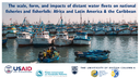 Webinar Presentation -  The scale, form, and impacts of distant water fleets on national fisheries and fisherfolk: Africa and Latin America & the Caribbean