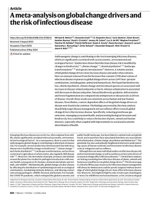 A Meta-Analysis on Global Change Drivers and the Risk of Infectious Disease