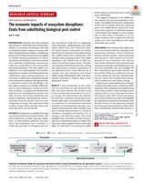 The Economic Impacts of Ecosystem Disruptions: Costs from Substituting Biological Pest Control