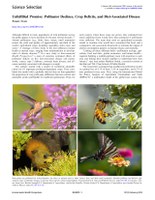 Unfulfilled Promise: Pollinator Declines, Crop Deficits, and Diet-Associated Disease