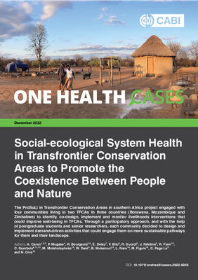 Social-ecological System Health in Transfrontier Conservation Areas to Promote the Coexistence Between People and Nature