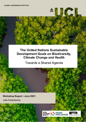 The United Nations Sustainable Development Goals on Biodiversity, Climate Change and Health Agenda