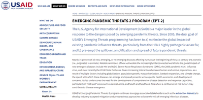 Emerging Pandemic Threats 2 Program (EPT-2)