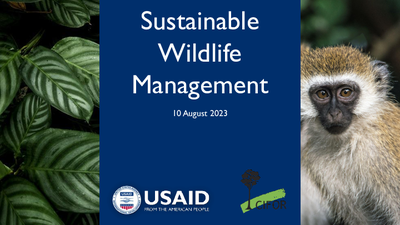 Webinar 4 Presentation: Sustainable Wildlife Management
