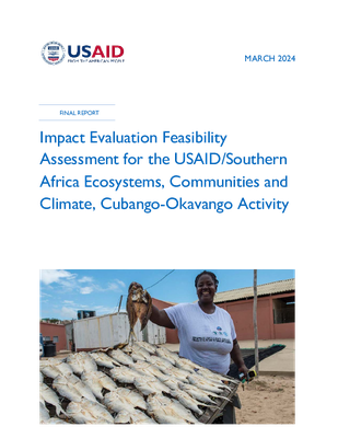 Impact Evaluation Feasibility Assessment for the USAID/Southern Africa ECCO Activity