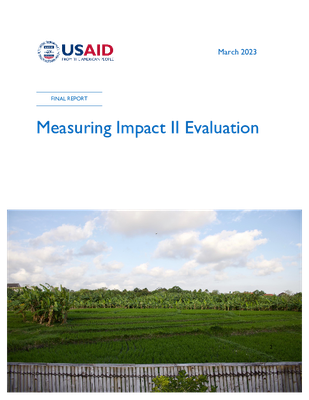 Measuring Impact II Evaluation Report