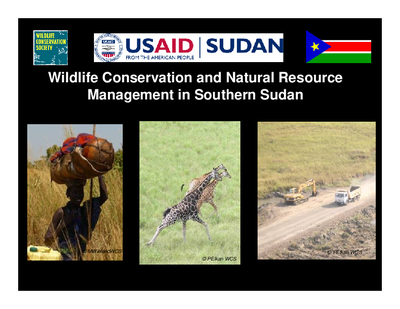 Wildlife Conservation and Natural Resource Management in Southern Sudan Featured March 8, 2011