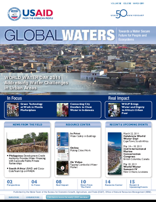 USAID Global Waters: World Water Day - Addressing Water Challenges in Urban Areas | March 2011