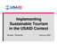 Module 2: USAID and Tourism Presentation (pdf - 474Kb)