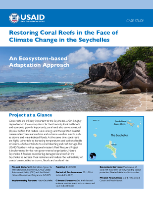 Case Study: Restoring Coral Reefs in the Face of Climate Change in the Seychelles