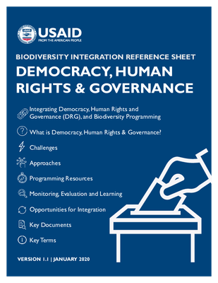 Democracy, Human Rights and Governance Reference Sheet