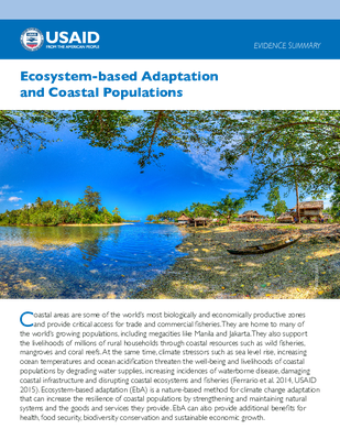 Evidence Summary: Ecosystem-based Adaptation and Coastal Populations