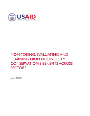 Monitoring, Evaluation and Learning (MEL) for Biodiversity Integration