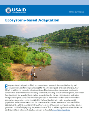 USAID Ecosystem-based Adaptation Series Synthesis