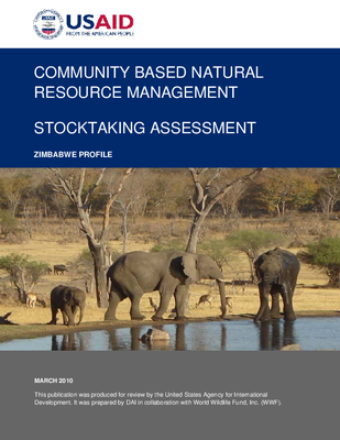 Community Based natural Resource Management Stocktaking Assessment: Zimbabwe Profile