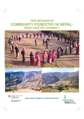 Two decades of community forestry in Nepal: What have learned?