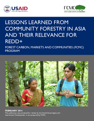  Lessons Learned from Community Forestry in Asia and Their Relevance for REDD+