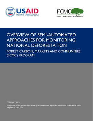 Semi-automated Approaches for Monitoring National Deforestation