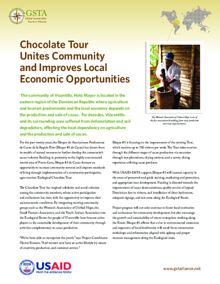 Chocolate Tour Unites Community and Improves Local Economic Opportunities