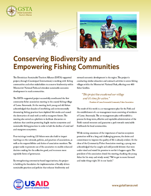 Conserving Biodiversity and Empowering Fishing Communities
