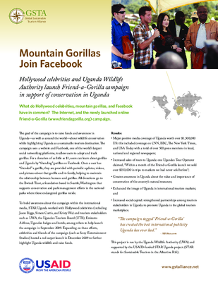 Mountain Gorillas Join Facebook