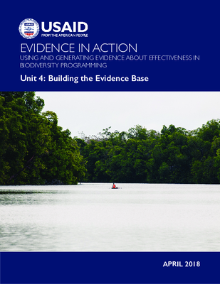 Evidence in Action, Unit 4: Building the Evidence Base