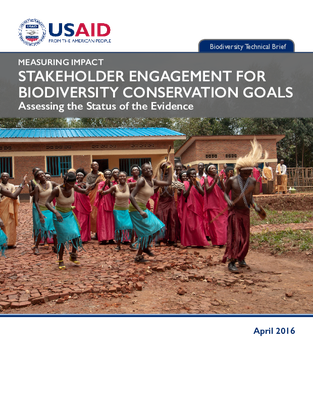 Stakeholder Engagement for Biodiversity Conservation Goals: Assessing the Status of the Evidence