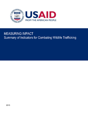 Summary of Indicators for Combating Wildlife Trafficking