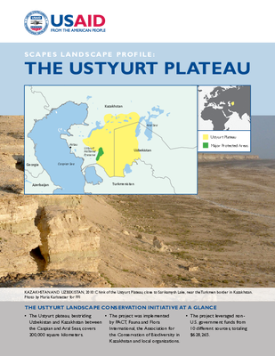 SCAPES Landscape Profile: The Ustyurt Plateau