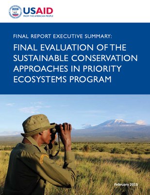 Final Report Executive Summary: Final Evaluation of the Sustainable Conservation Approaches in Priority Ecosystems Program