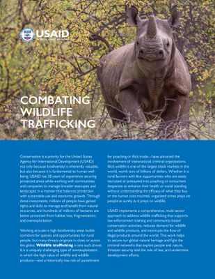 Combating Wildlife Trafficking Overview