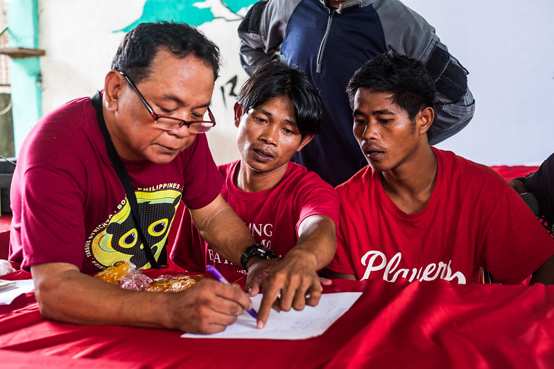 Meeting at the the Nagkakaisang Tribu ng Palawan