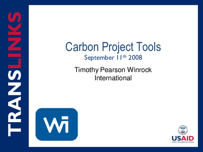 Carbon Project Tools