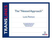 The "Nested Approach"