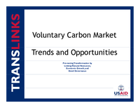 Voluntary Carbon Market Trends and Opportunities
