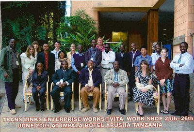 Group Photo from 2009 Value Chain Workshop (Arusha, Tanzania)