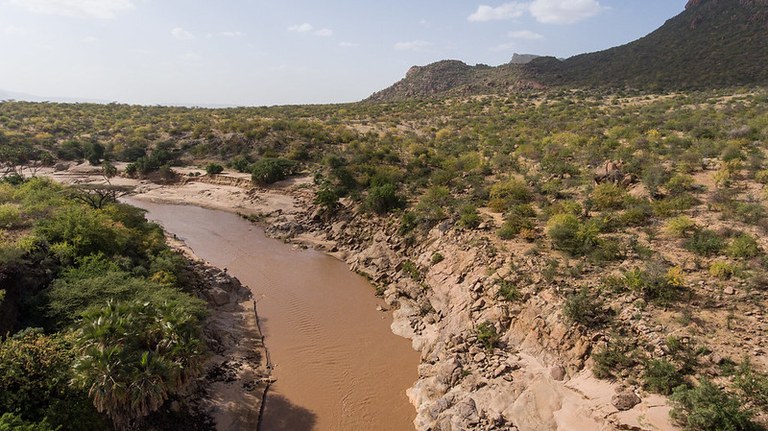 The Ewaso Ngiro River in Nakuprat Gotu Community Conservancy