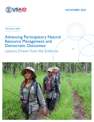 Advancing Participatory Natural Resource Management and Democratic Outcomes: Lessons Drawn from the Evidence