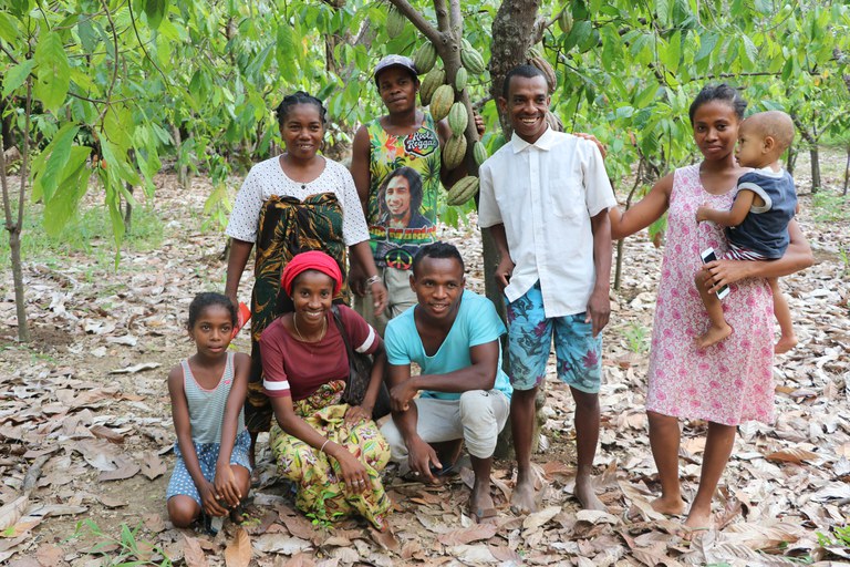Beyond Good farmers in Ambanja, Madagascar. Credit: Beyond Good