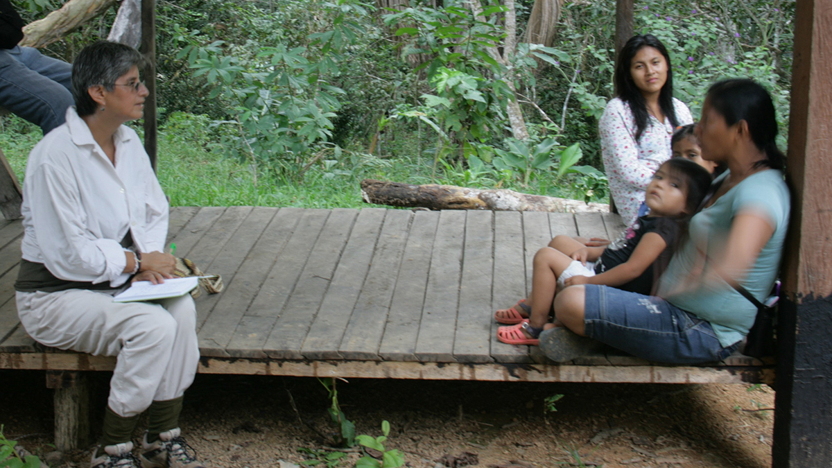 Monica Romo in Peru