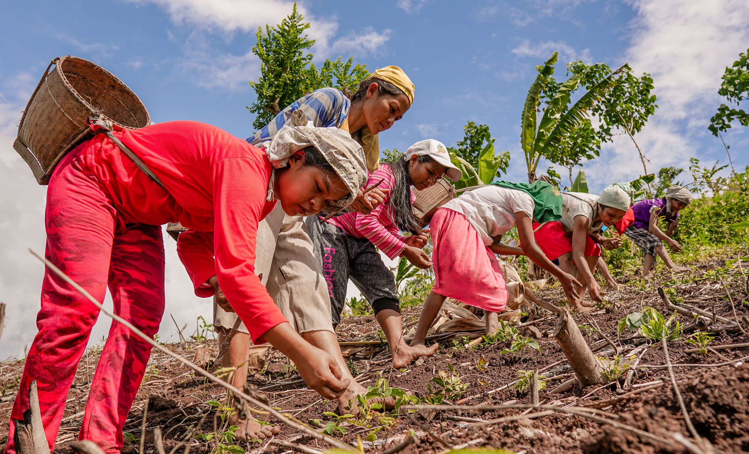 Indigenous women farmers in Philippines